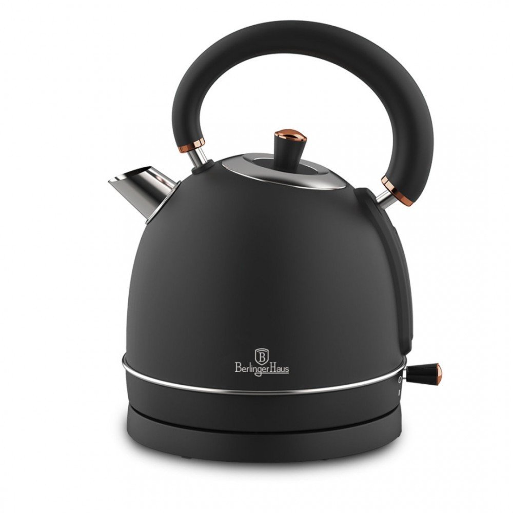 ELEKTRINIS 1,8 l virdulys BERLINGER HAUS BH-9472 BLACK ROSE-Elektriniai virduliai BerlingerHaus-Kavinukai ir virduliai Berlinger