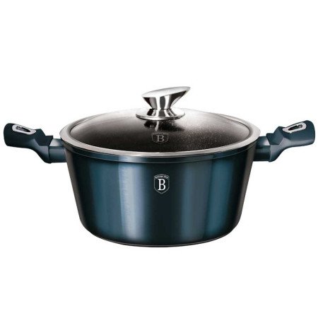 GRANITINIS puodas 30 cm BERLINGER HAUS BH-7148 AQUAMARINE-Granito puodai BerlingerHaus-Puodai BerlingerHaus-internetu-gera-kaina