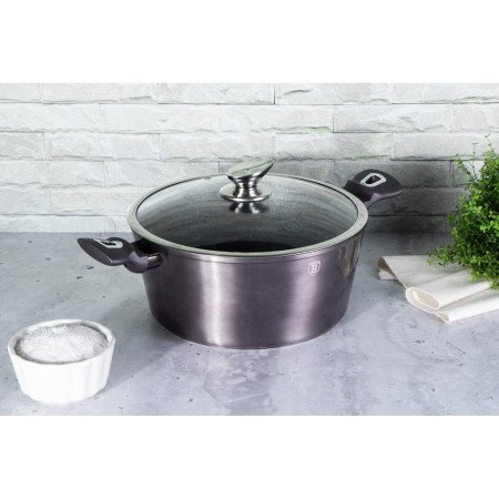 BERLINGERHAUS BH-6924 CARBON PRO 30 cm GRANITO puodai-Granito puodai BerlingerHaus-Puodai BerlingerHaus-internetu-gera-kaina