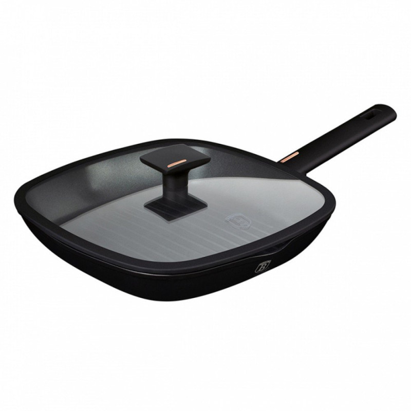 TITANO DANGOS GRILL KEPTUVĖ BERLINGER HAUS BH-7093 MONACO-Grill keptuvės BerlingerHaus-Keptuvės BerlingerHaus-internetu-gera-kai