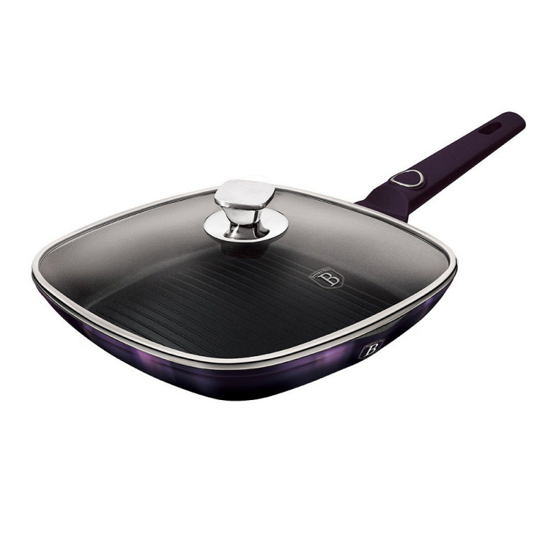 TITANO DANGOS GRILL KEPTUVĖ BERLINGER HAUS 28cm BH-7105-Grill keptuvės BerlingerHaus-Keptuvės BerlingerHaus-internetu-gera-kaina