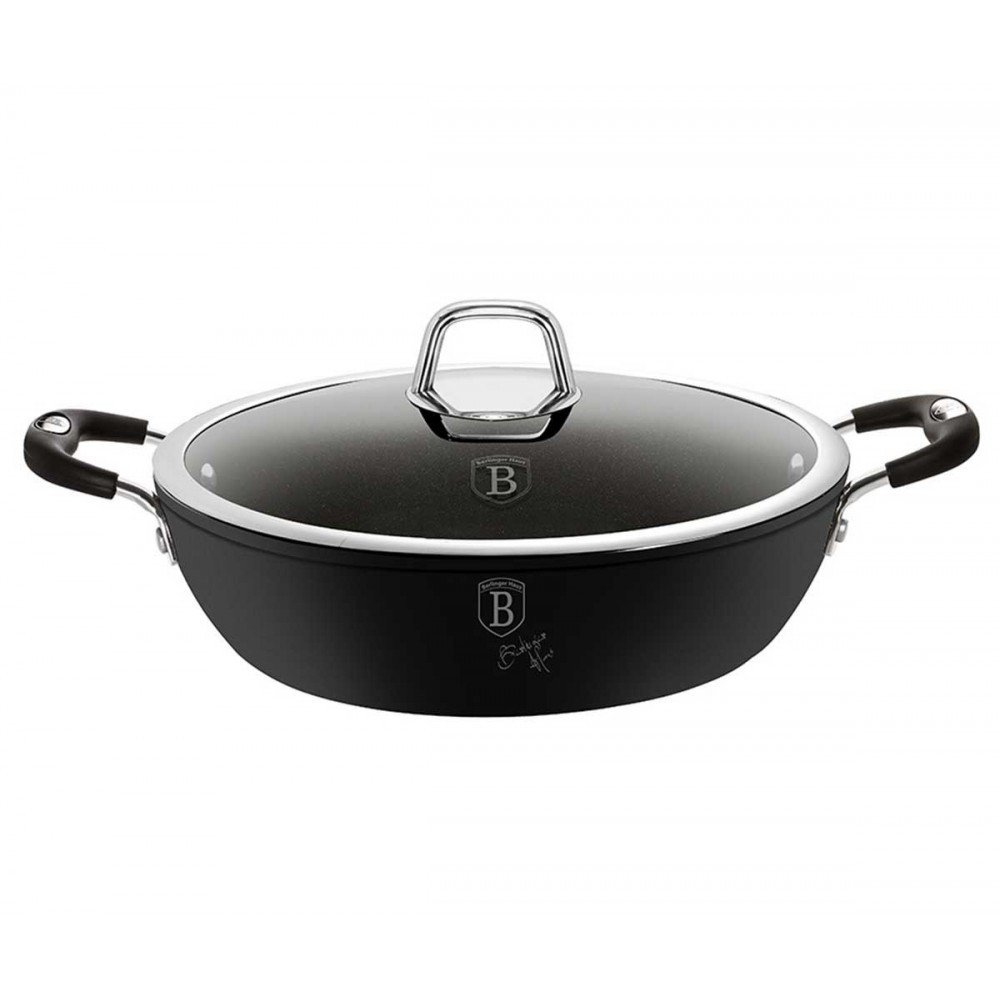 Akmens Masės Puodas Troškinimui BERLINGERHAUS 3.8L-Puodai troškinimui BerlingerHaus-Puodai BerlingerHaus-internetu-gera-kaina