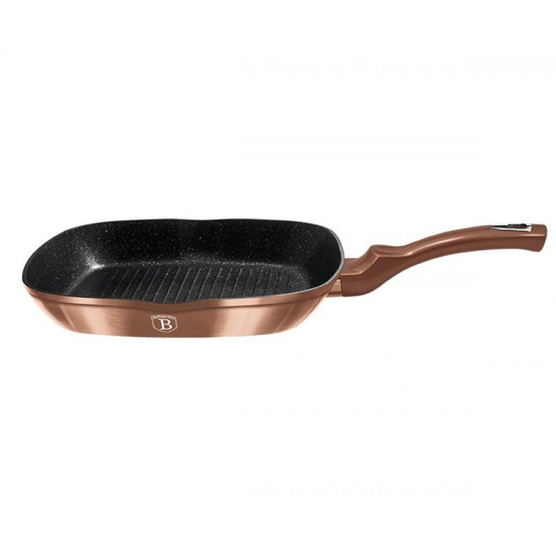 Akmens Masės Grill Keptuvė BERLINGERHAUS 28cm-Grill keptuvės BerlingerHaus-Keptuvės BerlingerHaus-internetu-gera-kaina