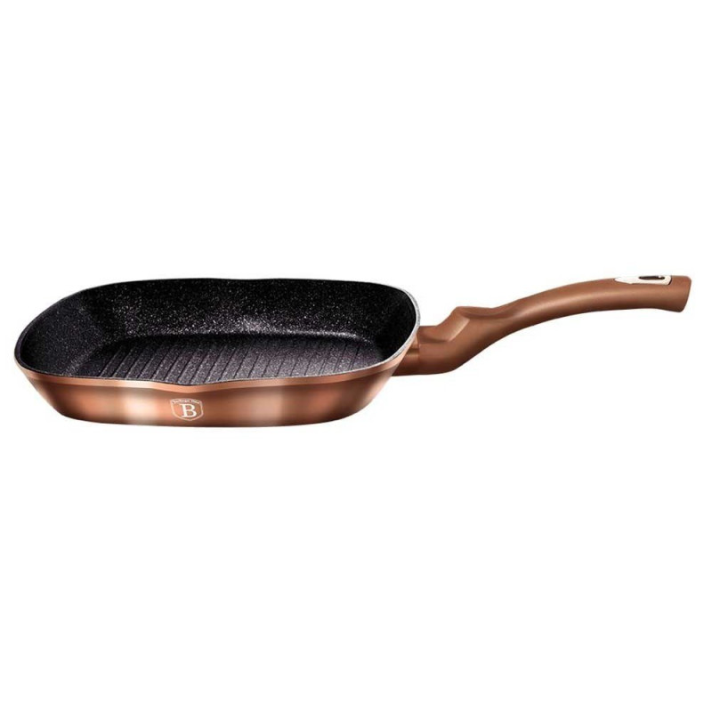 Akmens Masės Grill Keptuvė BERLINGERHAUS 28cm-Grill keptuvės BerlingerHaus-Keptuvės BerlingerHaus-internetu-gera-kaina