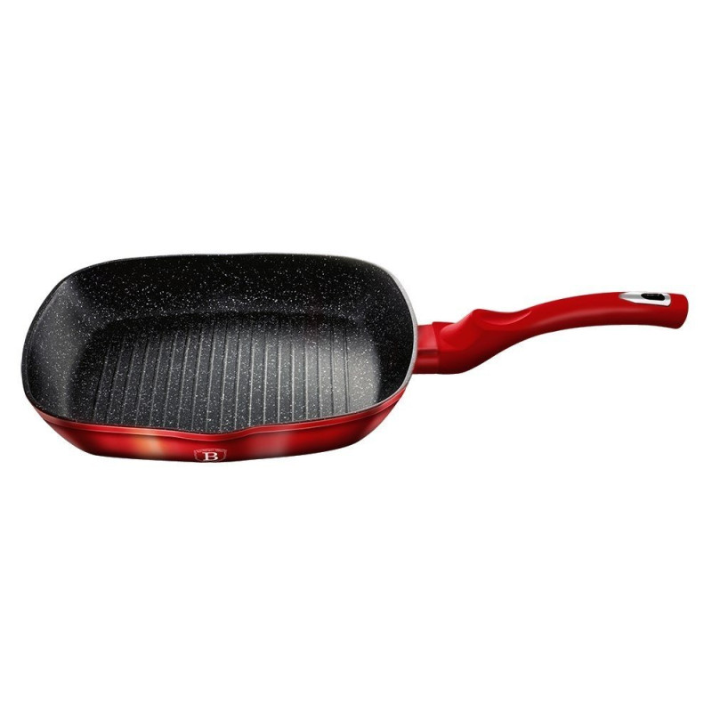Akmens Masės Grill Keptuvė BERLINGERHAUS 28cm-Grill keptuvės BerlingerHaus-Keptuvės BerlingerHaus-internetu-gera-kaina