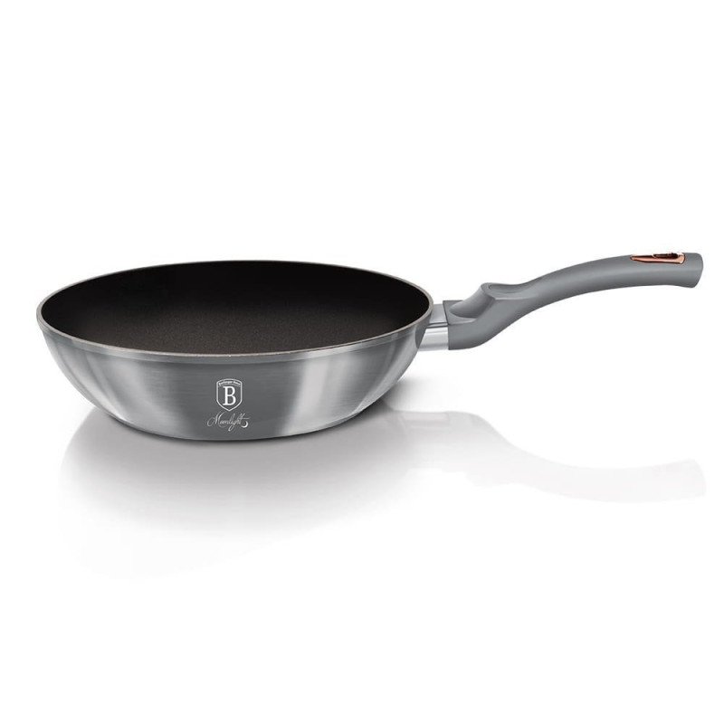 Akmens Masės WOK Keptuvė BERLINGERHAUS Ø28cm-Wok keptuvės BerlingerHaus-Keptuvės BerlingerHaus-internetu-gera-kaina