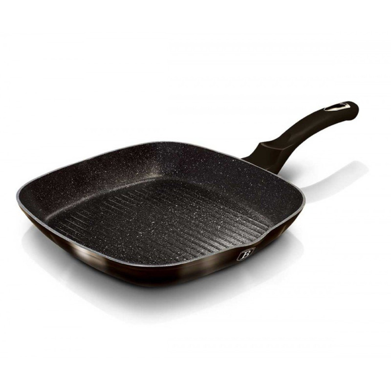 Akmens Masės Grill Keptuvė BERLINGERHAUS 28cm-Grill keptuvės BerlingerHaus-Keptuvės BerlingerHaus-internetu-gera-kaina