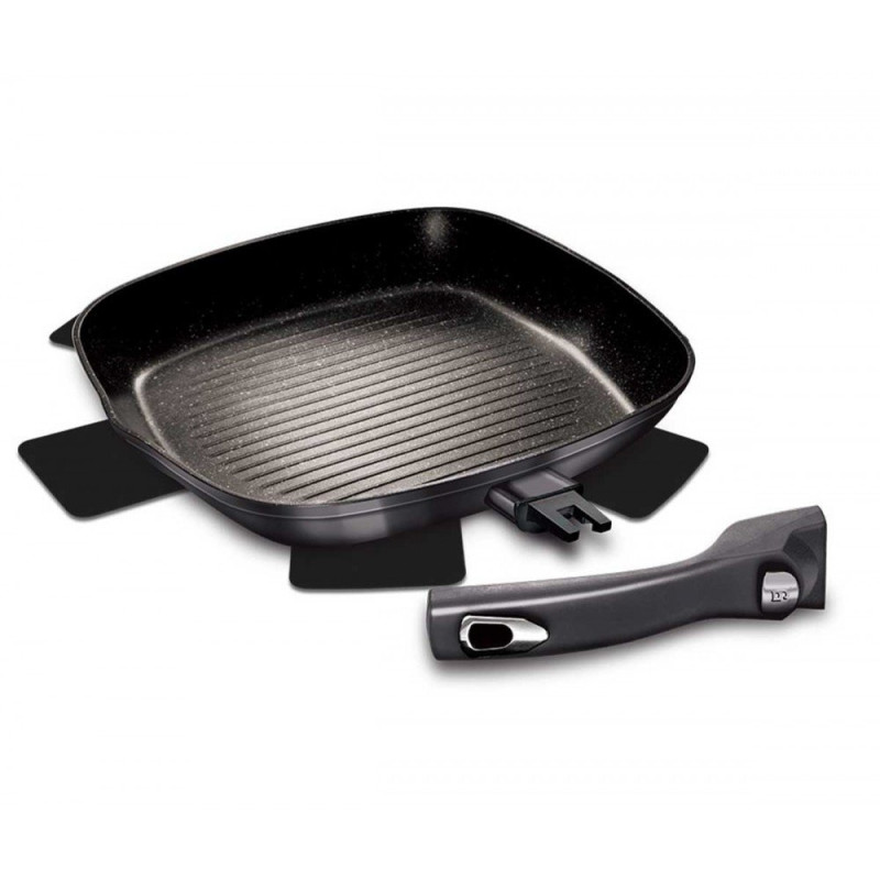 Akmens Masės Grill Keptuvė BERLINGERHAUS 28cm-Grill keptuvės BerlingerHaus-Keptuvės BerlingerHaus-internetu-gera-kaina
