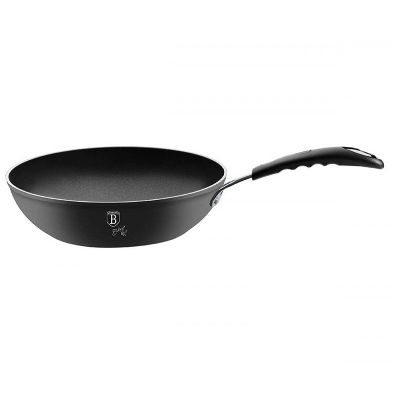 Akmens Masės WOK Keptuvė BERLINGERHAUS Ø28cm-Wok keptuvės BerlingerHaus-Keptuvės BerlingerHaus-internetu-gera-kaina
