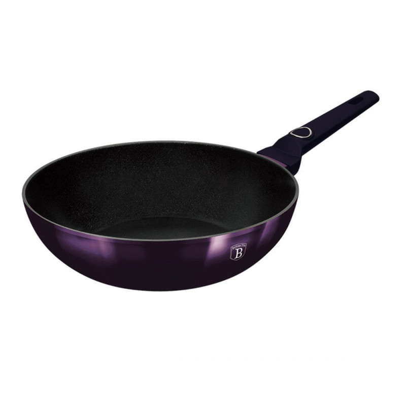 Wok Keptuvė Purple BERLINGERHAUS ø 28 cm-Wok keptuvės BerlingerHaus-Keptuvės BerlingerHaus-internetu-gera-kaina